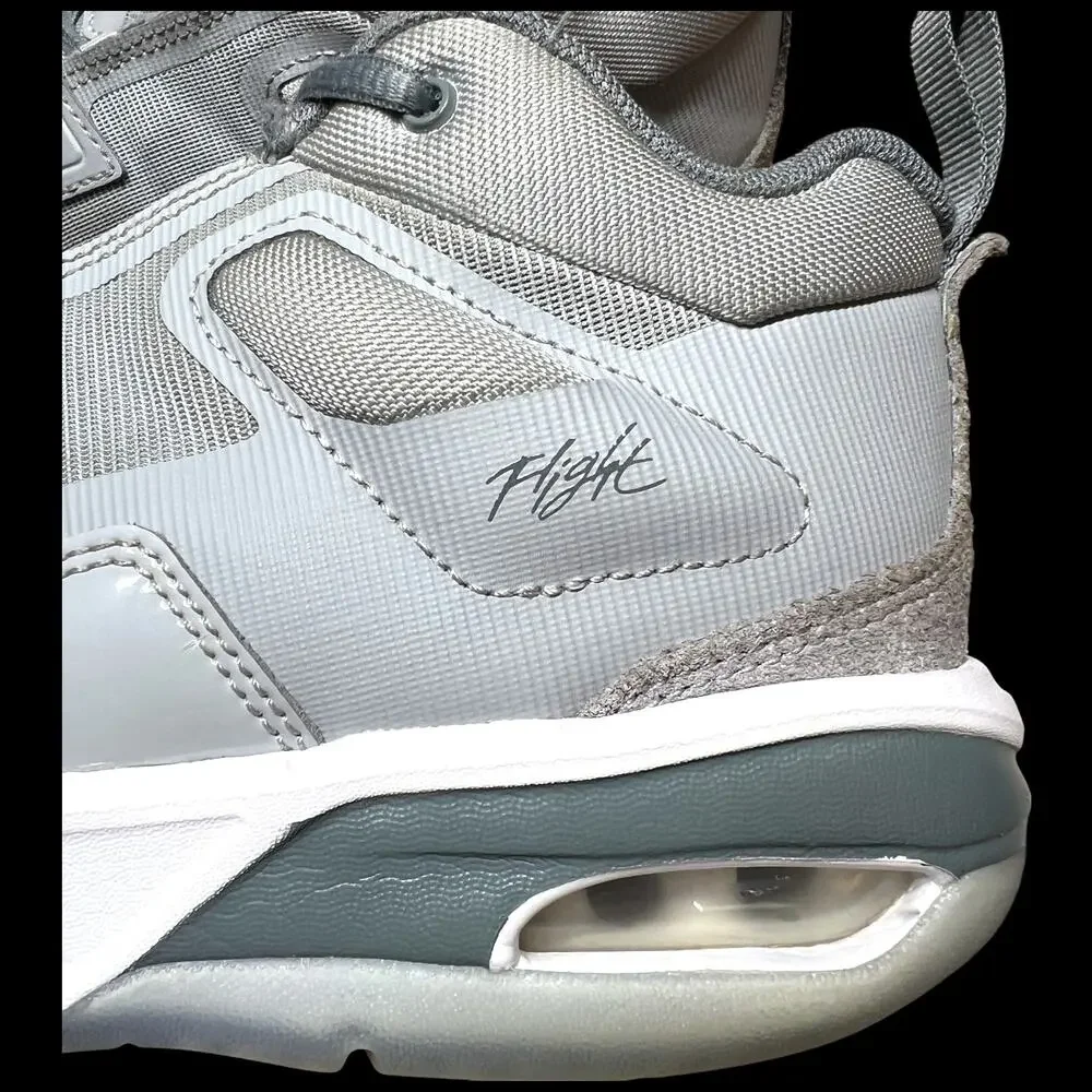 Nike Air Jordan Stay Loyal 3 Sneakers 4.5 Y Wolf Grey White Cool Grey FB9922-012